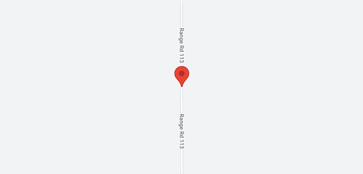 map of 732005 Range Road 113